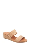 Andre Assous Gwenn Wedge Sandal In Natural
