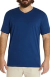 Johnny Bigg Essential V-neck T-shirt In Cobalt