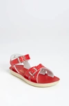 Salt Water Sandals By Hoy Kids' Sun San Sweetheart Sandal In Red