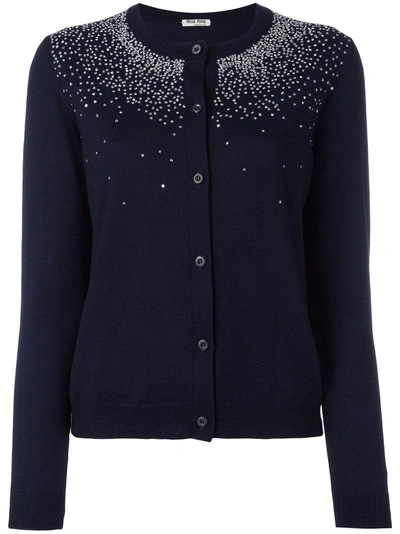 Miu Miu Sequin Stars Cardigan
