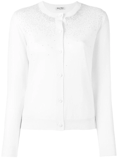 Miu Miu Sequin Stars Cardigan