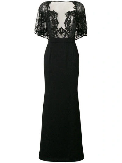 Amen Embellished Detail Dress - Black