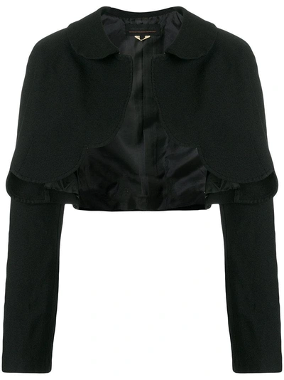 Comme Des Garcons Girl Cropped Scalloped Jacket