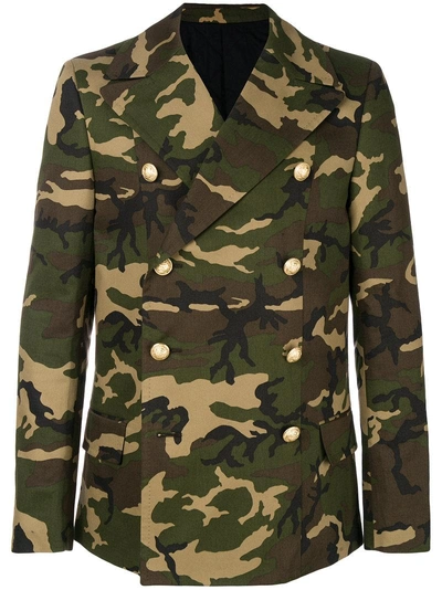 Balmain Camouflage Double In Green