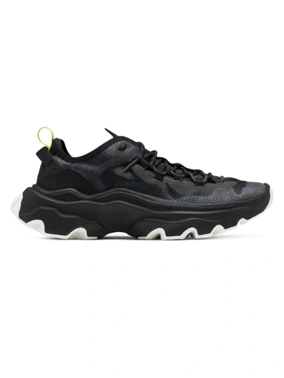 Sorel Men's Kinetic Breakthru Tech Sneaker Men's Shoes In Black/white