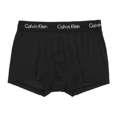 Calvin Klein Underwear Cotton Classics 3 Pack Boxer Briefs In 001 Black