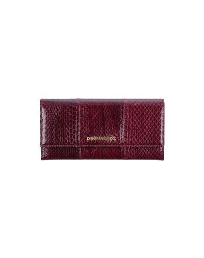 Dsquared2 Wallet In Pflaume