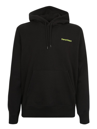 The North Face Logo-print Pullover Hoodie In Black