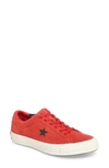 Converse Chuck Taylor All Star One Star Low-top Sneaker In Siren Red