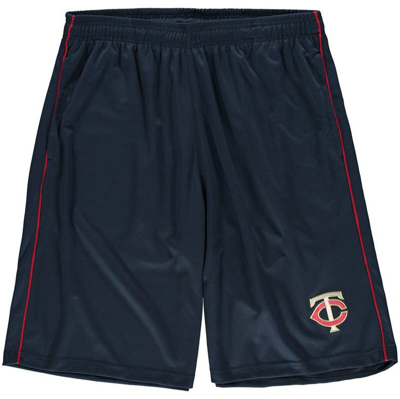 Majestic Fanatics Branded Navy Minnesota Twins Big & Tall Mesh Shorts