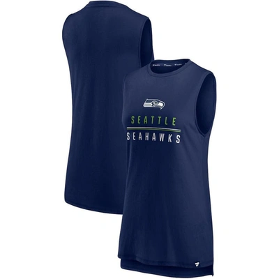 Fanatics Branded College Navy Seattle Seahawks True Contender Tank Top