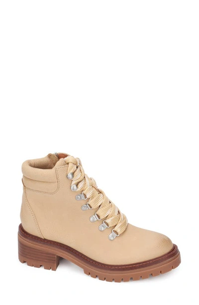 Gentle Souls Signature Brooklyn Lace-up Boot In Butter
