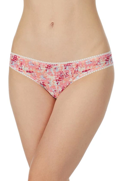 On Gossamer Triple Mesh Print Bikini In Bright Spot