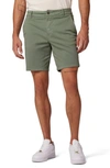 Hudson Cotton-blend Chino Shorts In Green