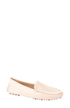 Patricia Green Jill Piped Driving Moccasin In Pink/purple