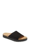 Gabor Slide Slide Sandal In Black