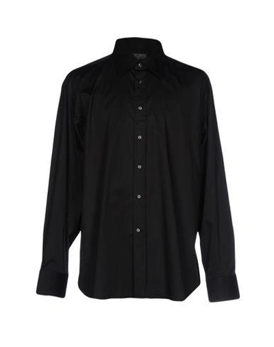 Canali Shirts In Black