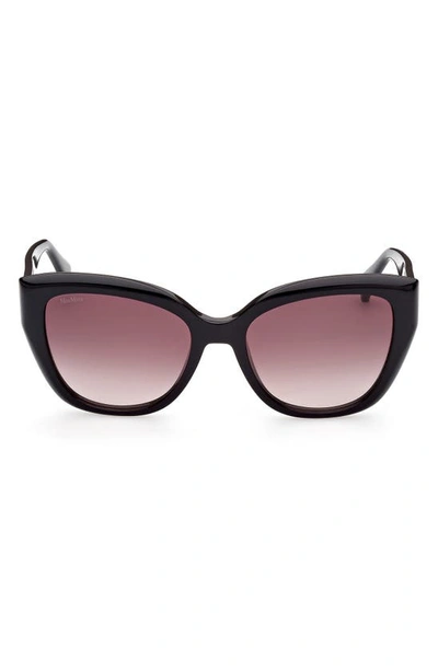 Max Mara 54mm Cat Eye Sunglasses In Grey