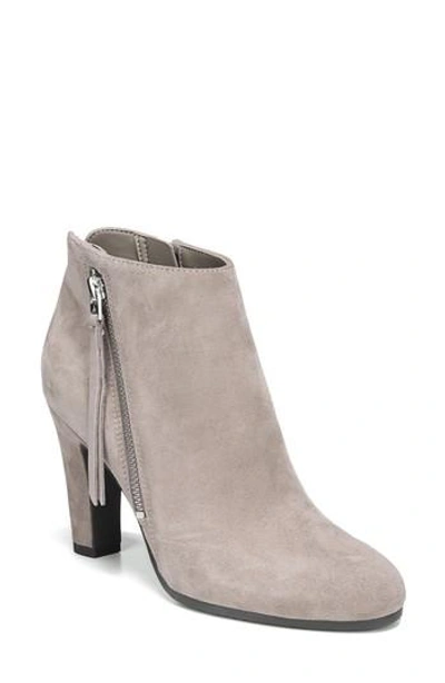Sam Edelman Sadee Angle Zip Bootie In New Putty Suede