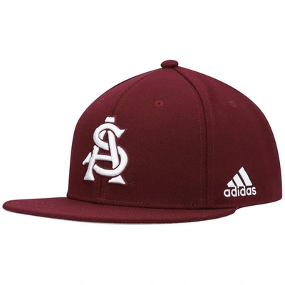 Adidas Originals Adidas Maroon Arizona State Sun Devils Baseball On-field Fitted Hat