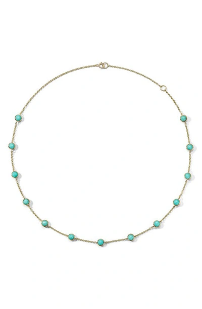 Ippolita Lollipop Stone Station Necklace In Gold