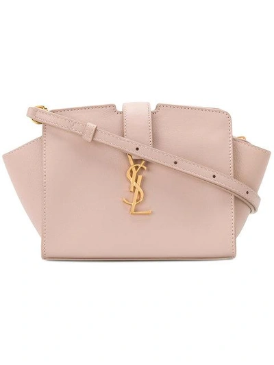 Saint Laurent Nude Neutrals Toy Cabas Tote Bag In Pink