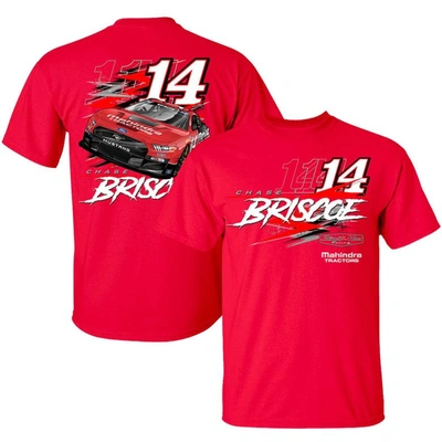 Stewart-haas Racing Team Collection Red Chase Briscoe Car T-shirt