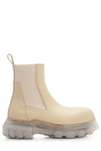 Rick Owens Off-white Beatle Bozo Tractor Boots