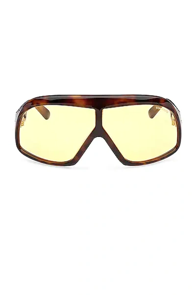 Tom Ford Ft0965 Dark Havana Unisex Sunglasses