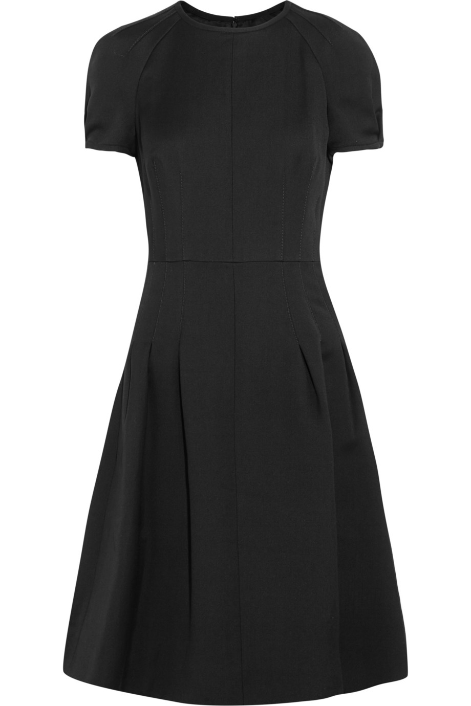 Valentino Wool And Silk-blend Dress | ModeSens