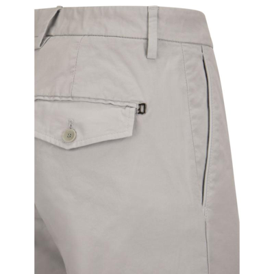 Dondup Manheim - Cotton Blend Shorts In White