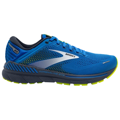 Brooks Adrenaline Gts 22 Running Sneaker In Blue/india Ink/nightlife