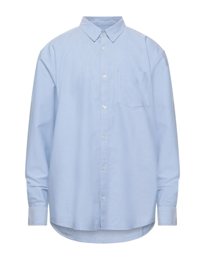 Carhartt Button Down Pocket Shirt Blue In Blue