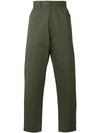 E. Tautz Chore Trousers In Green