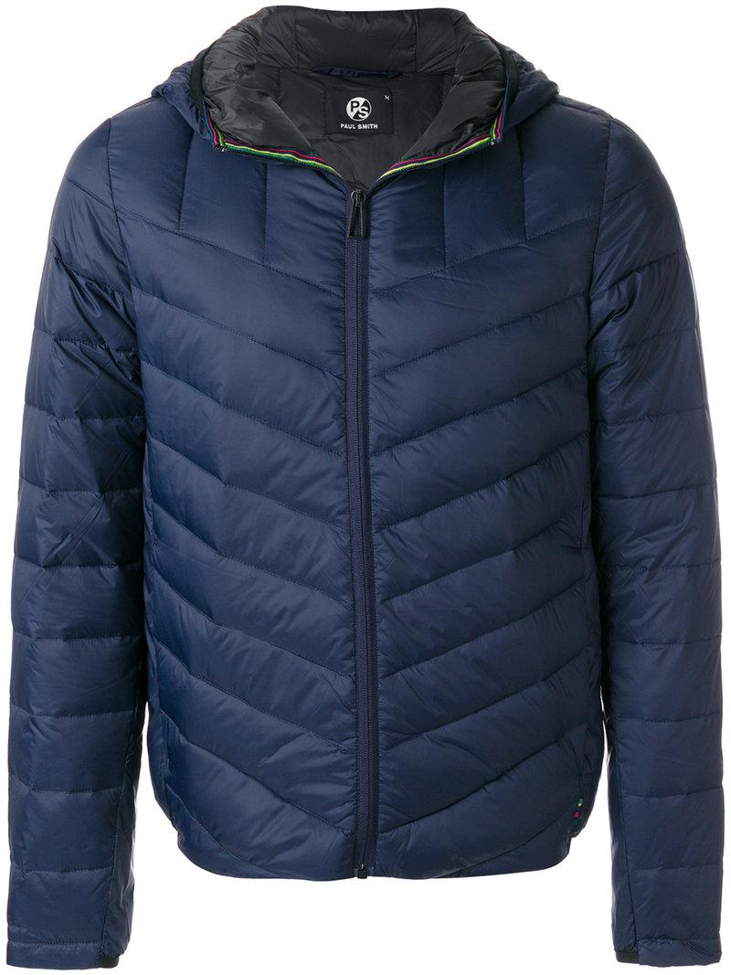 Ps By Paul Smith Hooded Padded Jacket | ModeSens