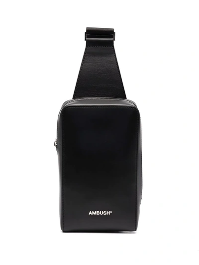 Ambush Logo-lettering Sling Bag In Black