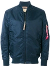 Alpha Industries Classic Bomber Jacket In Blue