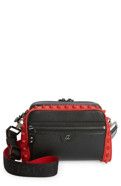 Christian Louboutin Loubitown Crossbody Bag In Black/ Loubi/ Black