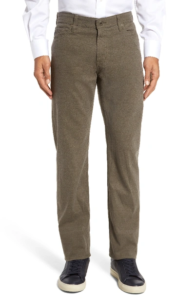 Ag Graduate Tailored Five-pocket Straight Leg Pants In Climbing Ivy