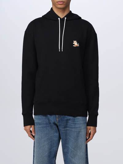 Maison Kitsuné Maison Kitsun Mens Black Other Materials Sweatshirt