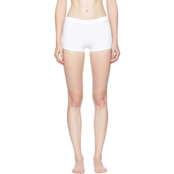 Calvin Klein 205w39nyc White Ribbed Boy Shorts ModeSens
