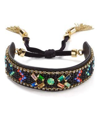 Rebecca Minkoff After Party Seed Bead Bracelet In Gold