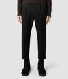 Allsaints Iggy Slim Fit Denim Jeans In Jet Black