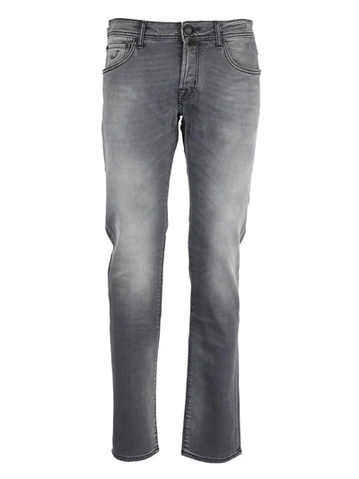Jacob Cohen Classic Fitted Jeans In Grigio