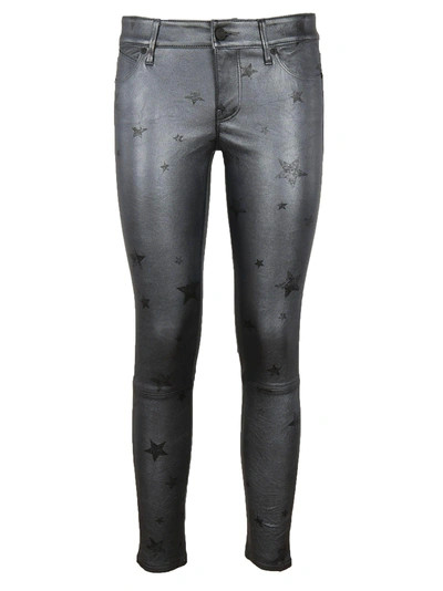 Rta Star Print Trousers In Black