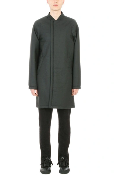 Helmut Lang Black Polyester Coat