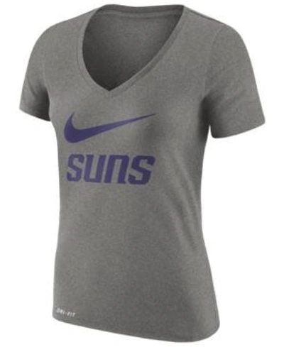 Nike Women's Phoenix Suns Swoosh T-shirt In Gray