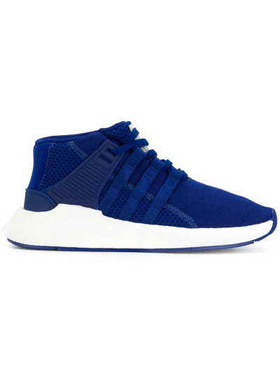 Adidas Originals Eqt Support Sneakers In Blue