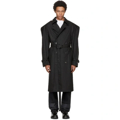 Y/project Black Trench Coat