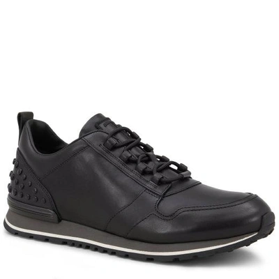 Tod's Ons In Leather In Black
